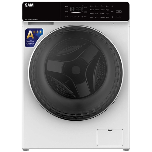 ماشین لباسشویی سام الکترونیک مدل DD-P1485/W با ظرفیت 9 کیلوگرم