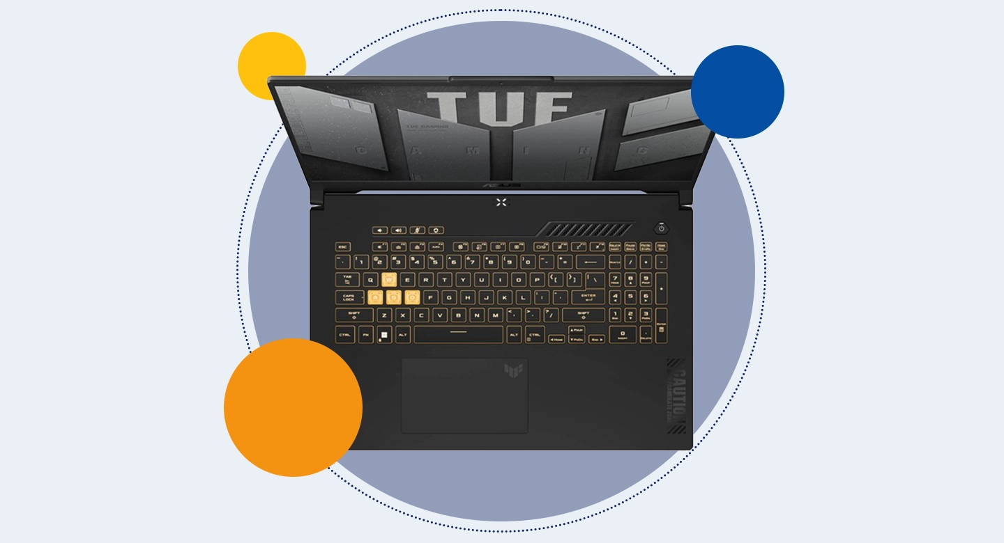 صفحه کلید لپتاپ TUF Gaming 17 FX767VV