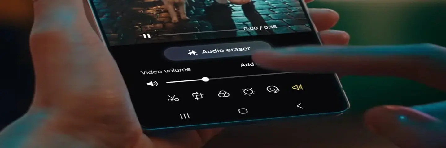 Audio Eraser؛ قابلیت حذف نویز صوتی در گلکسی S24