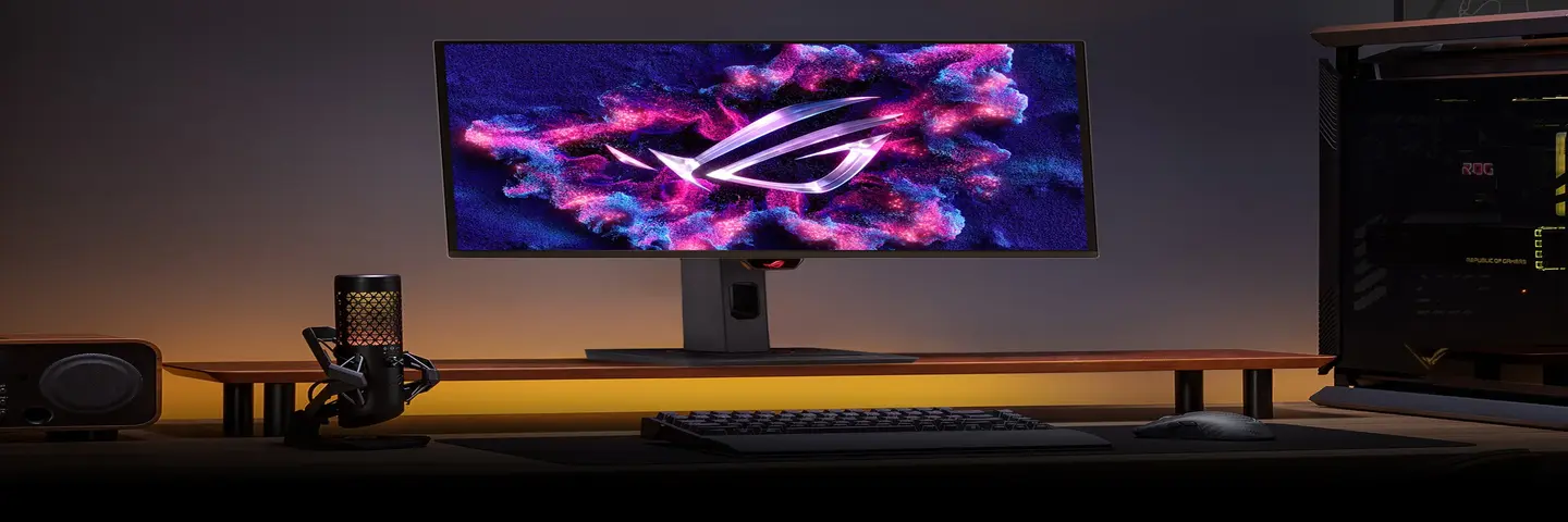 مانیتور گیمینگ جدید ایسوس با پنل 4K QD-OLED  