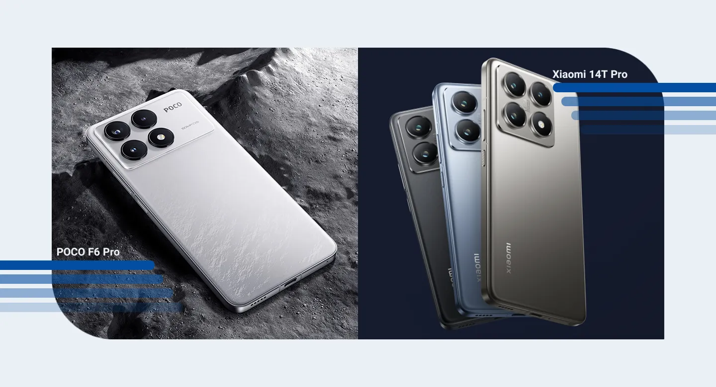 شیائومی 14T Pro یا پوکو F6 Pro؟ تصمیم نهایی با شماست!