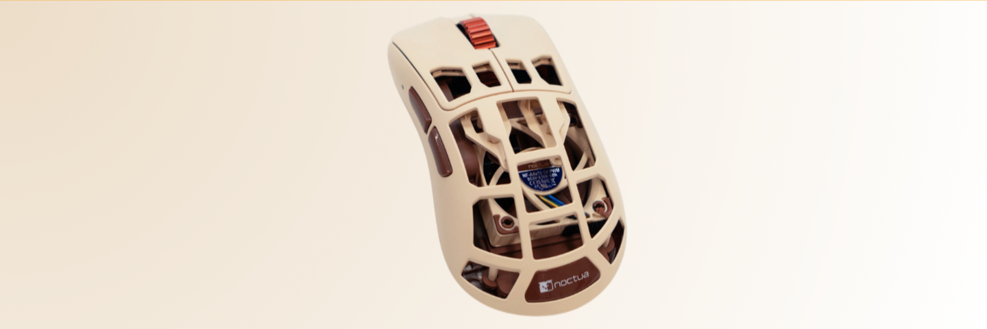 همکاری Pulsar و Noctua؛ تولد ماوس گیمینگ با تهویه داخلی